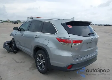 2016 Toyota Highlander Xle V6 from USA, damaged, VIN 5TDKKRFH2GS153118
